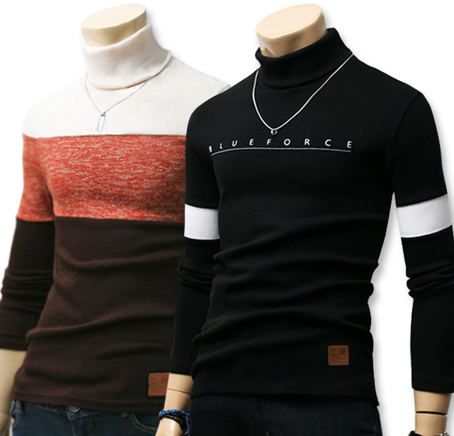 터틀넥 목폴라 티셔츠 모음 무지 긴팔티 니트