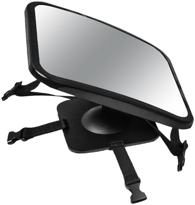 寶寶後照鏡，高清加大鏡面，曲面廣角設計, 寶寶後照鏡