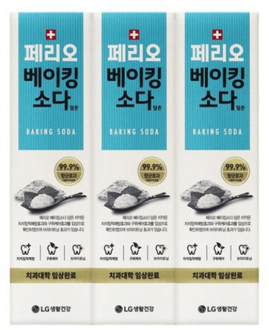 레드씰 베이킹 소다 치약, 100g, 6개