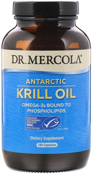 닥터머콜라 남극 크릴 오일 인지질 오메가 180정, 1개 - 쿠팡