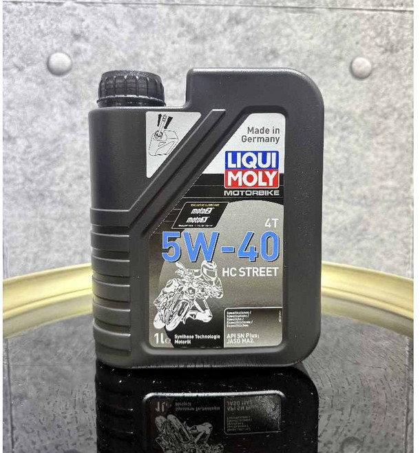 LIQUI MOLY 4T HC Street 機油 5W40 街道型, 1個, 5W-40