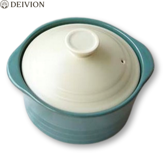 국내산 라쿠친 인덕션용 뚝배기 가정용 도자기 뚝배기 그릇 그린 15cm, 중 15cm