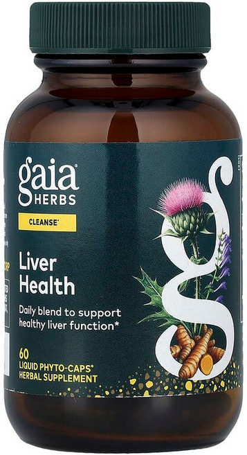 가이아 허브 Gaia Herbs 간 건강 Liquid Phyto-CAPS® 60정124879원산지:기타, 1개, 1개