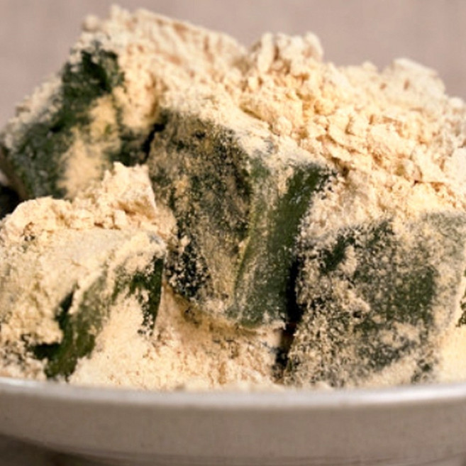 영광금호떡집 국산 찹쌀로 만든 찰진모시인절미 1KG(콩가루 포함), 1개