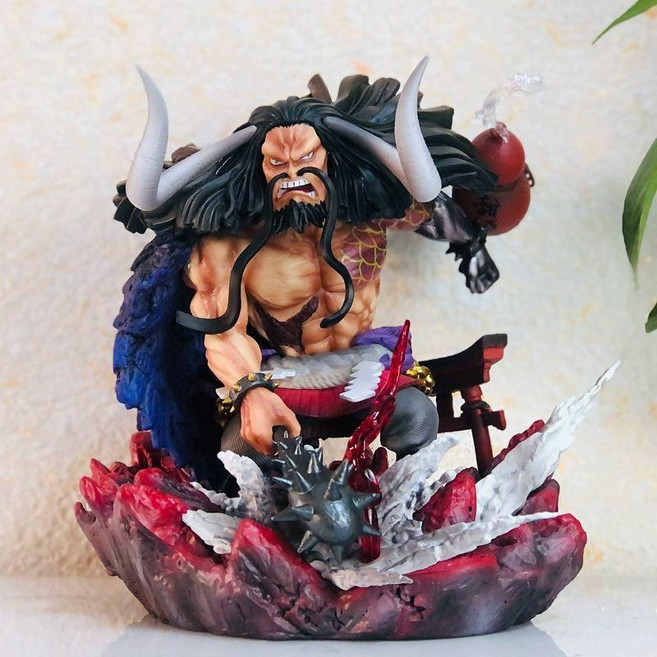 원피스 피규어 보물 해적 용 제품 용변신 22cm 대형 카이도우 몽환피규어, 1. 재고 G5 카이도/18cm