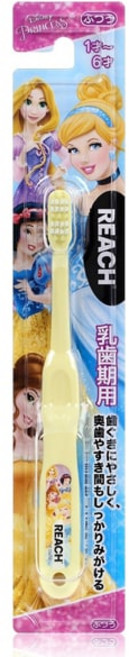 리치 REACH 키즈 프린세스 유아기용 일본 칫솔 1123760, 리치 REACH 키즈 프린세스 유아기용 일본 칫솔 11, 1개