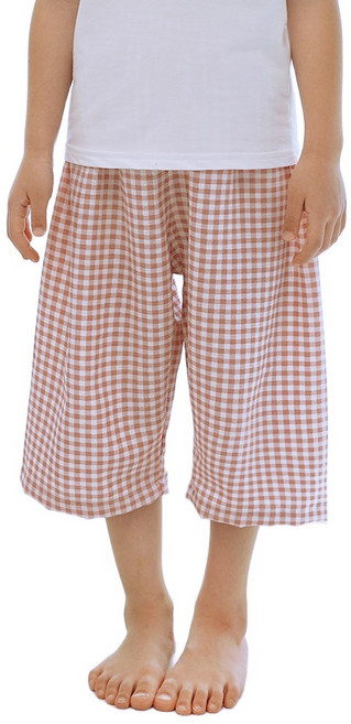 캐리루시 국산 아동 주니어 크링클 파자마 잠옷 8부바지