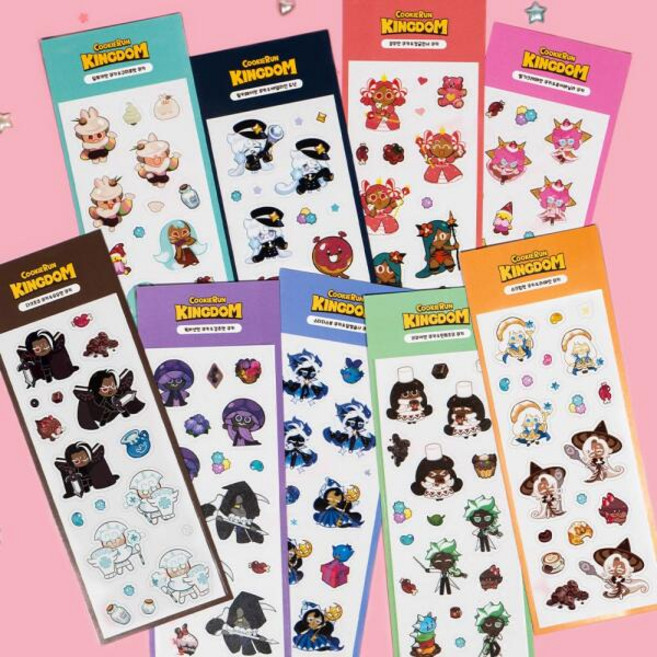 루카랩 쿠키런 킹덤 스페셜 씰 스티커 (9종), 08 Concert