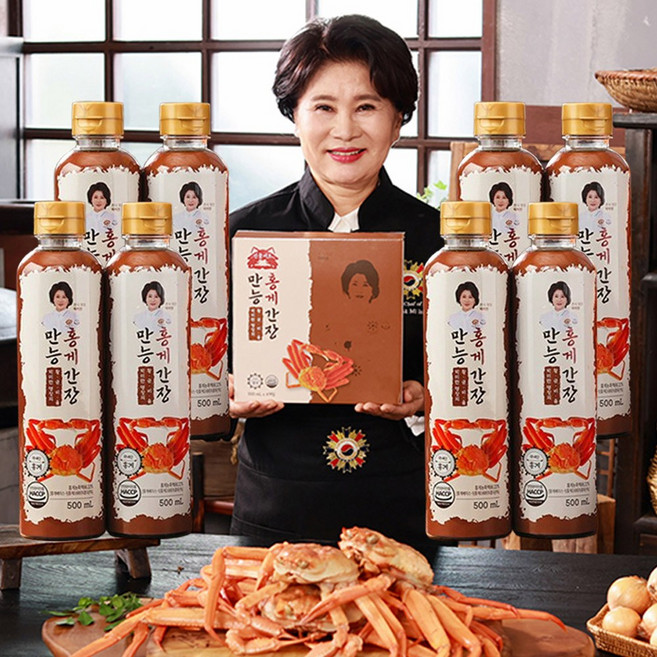 박미란 만능 홍게간장 국내산 홍게농축액 자연산, 1개, 4L