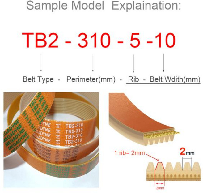 TB2 310/330/345/360/380/400/480 PU 끝없는 골이 있는 벨트 자동 고기 슬라이서 리브 절단기 소형 운송 1p