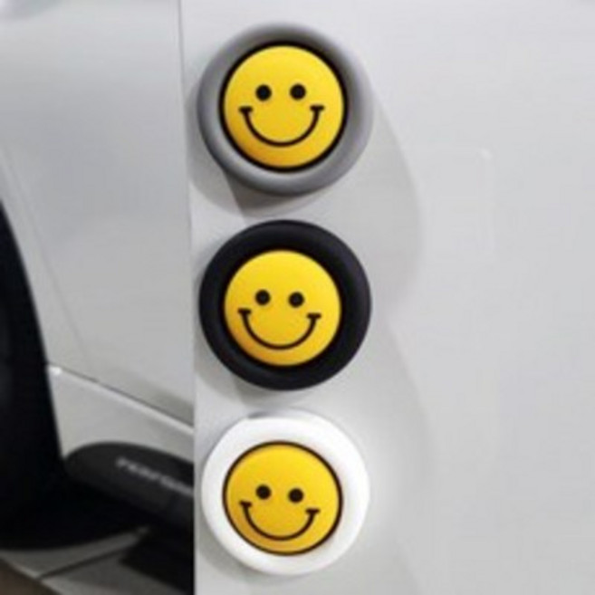 오토컴 더 스마일 도어가드 문콕방지, 그레이, 1개