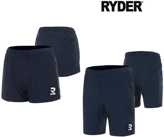 라이더 반바지 배드민턴 바지 남성 여성 3부 4부 팬츠 네이비 2023RSP-11