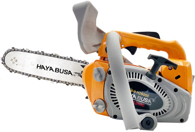 하야부사 2행정 엔진톱 스덴바 10인치 전기톱 미니톱 나무 벌목 기계 H2600, 1개