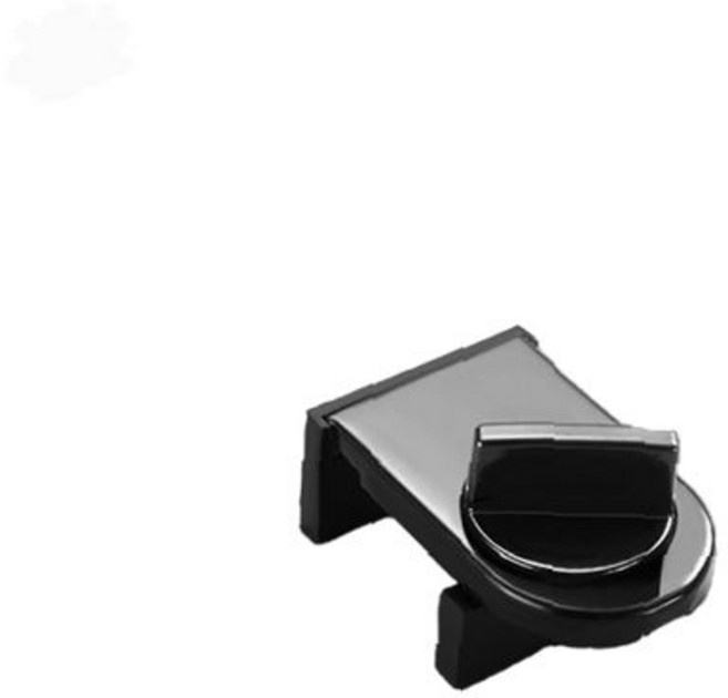 창문형에어컨 창문틀 고정 장치 잠금 스토퍼 안전 방충망 베란다 걸쇠 샷시, 블랙, 1개, 블랙