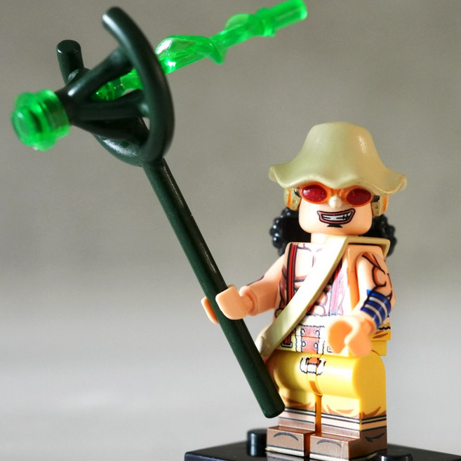 핸드브릭 팩토리 커스텀 미니브릭 피규어 원피스 해적 호환 블록호환, 042. 저격수 우솝, 1개