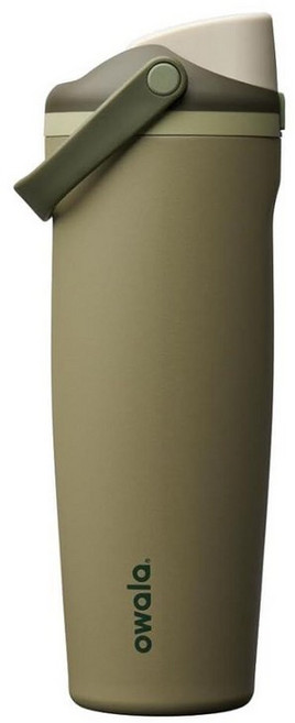 Owala FreeSip Sway 단열 스테인리스 스틸 물병 양방향 빨대 및 버킷 손잡이 여행 학교 스포츠용 887.2ml(30온스) BPA 프리 누출 방지 오, 오프로드