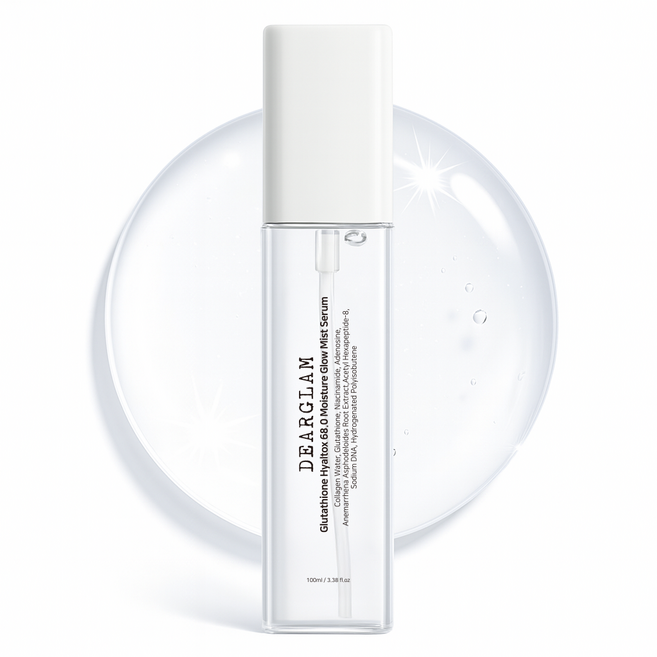 디어글램 글루타치온 히알톡스 68.0 수분 광채 미스트 세럼, 2개, 100ml