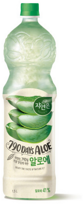 자연은 알로에 알로에주스 자연은알로에, 1.5L, 1개