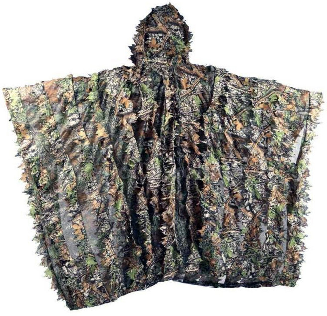 숲속 망토 길리 슈트 위장복 케이프 밀리터리 조류 관찰 게임 위장