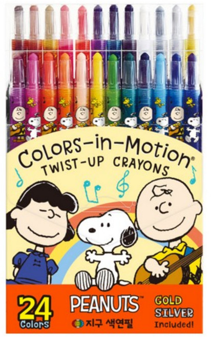 피너츠색연필 24색, 본상품선택, 단품, 단품