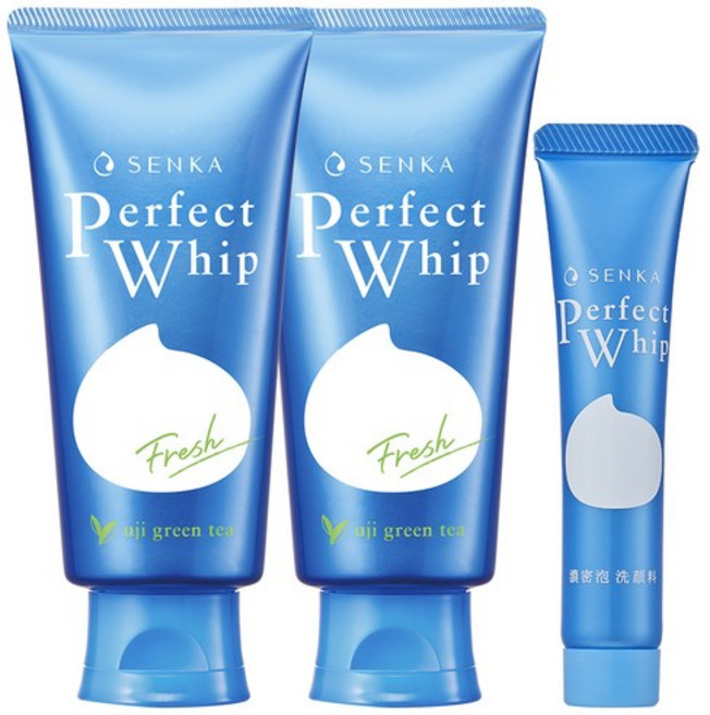 센카 퍼펙트 휩 프레시 클렌징 폼 100g 2p+15g 1p, 215g, 4세트