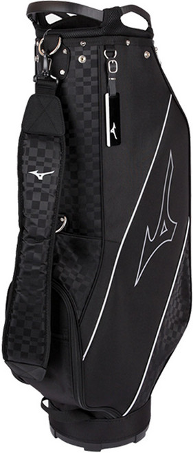 미즈노 2025 New NX-2 캐디백, 블랙/실버