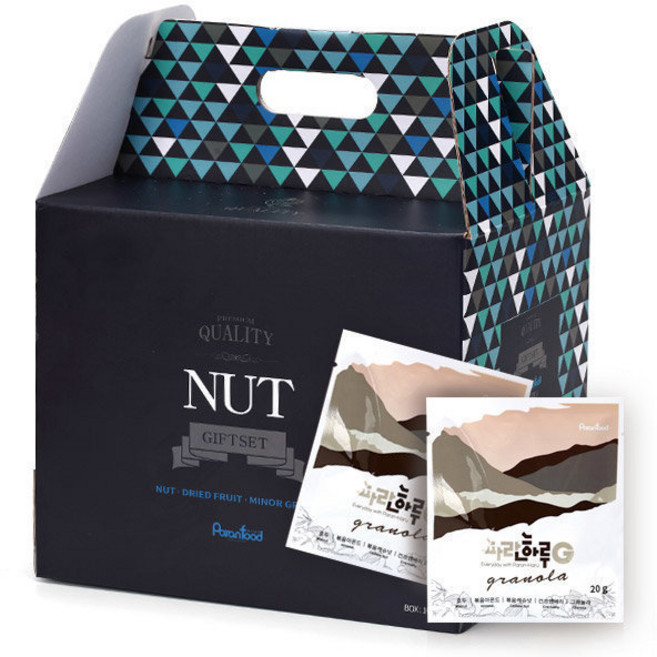 파란푸드 파란하루G 그래놀라 선물세트 20g, 1박스, 2kg