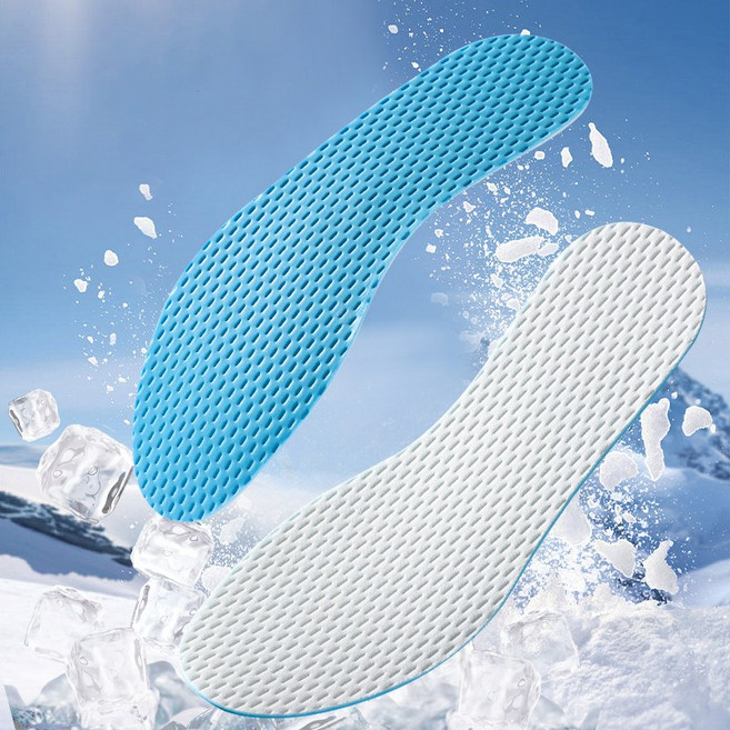 바른발연구소 시원한 아이스 라텍스 깔창 1+1