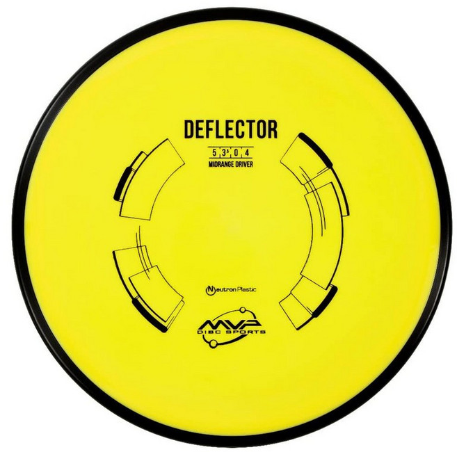 MVP Disc SPORTS 스포츠 NeutrON 온 디플렉터 디스크 골프 미드레인지 (170-175g / 색상은 다를 수 있음) 185218, 170-175g, 1개
