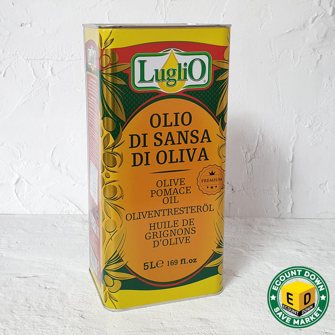 루글리오 올리오 디 산사 올리바 올리브유, 1개, 5L