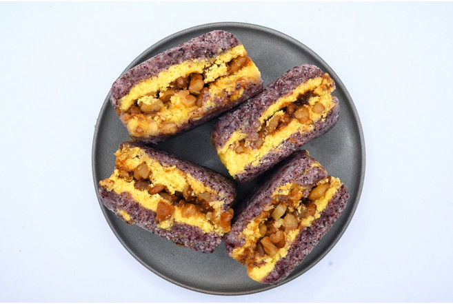 내게담다 흑미호두설기 맘모스 설기 식사대용 개별포장 간식, 1박스, 2kg