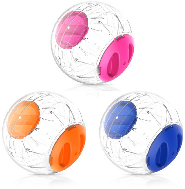 뉴에이지 크리스탈 골든 햄스터볼 지름15cm 드워프 골든 슈가 다람쥐 Spet 각종사은품이 수두룩~~!, 오렌지, 1개