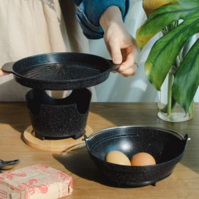 MN 미니화로 1인 단품 고체연료, 구우리 단품) 미니화로, 1개, 구우리 단품) 미니화로