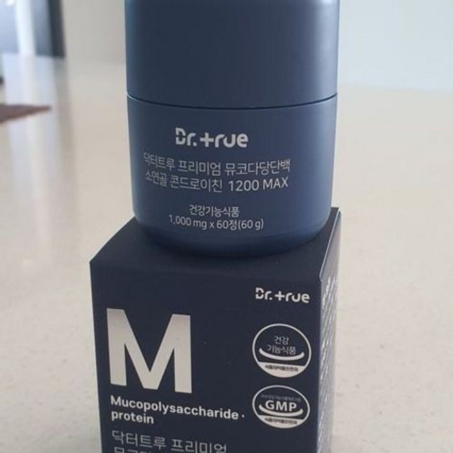콘드로이친 연골 보호 관절 건강 증진 면역력 증진 건강식품 60정 5개