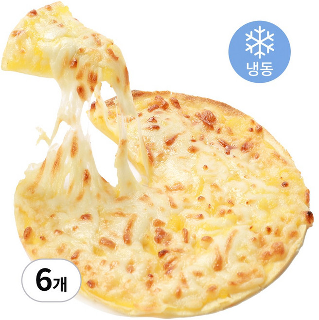 또띠아피자 고구마피자 스위트포테이토 20cm 6판세트, 6개, 160g