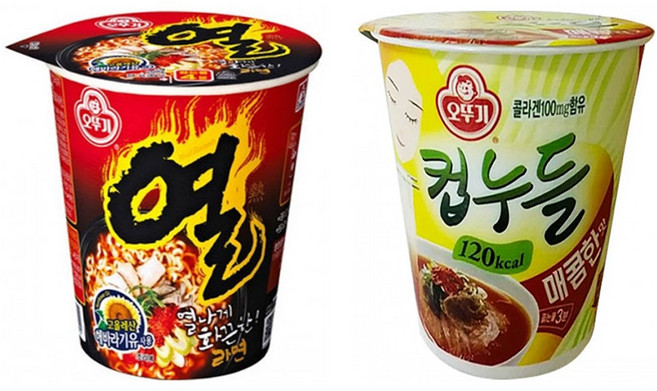 오뚜기 소컵 열라면x12컵+컵누들 매콤한맛x12컵, 24개