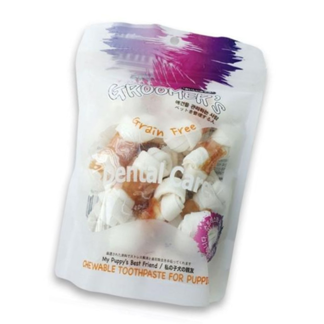 강아지치석간식 구루머스 치킨껌 강아지 치킨말이껌 져키 간식 15p, 1