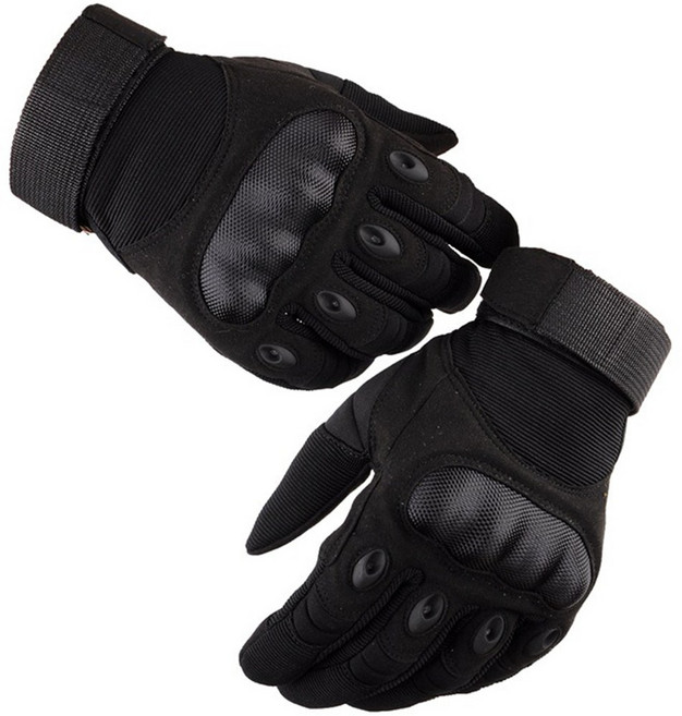 KCJ 다용도 밀리터리 전술 장갑, 1세트, 블랙