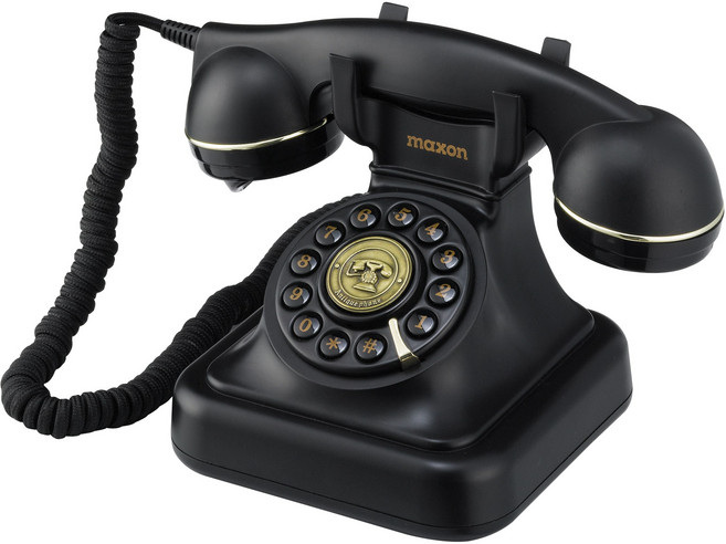 맥슨 NU MS-501 엔틱전화기 유선전화기 인테리어 사무실 카페, 맥슨(MS-501/블랙)