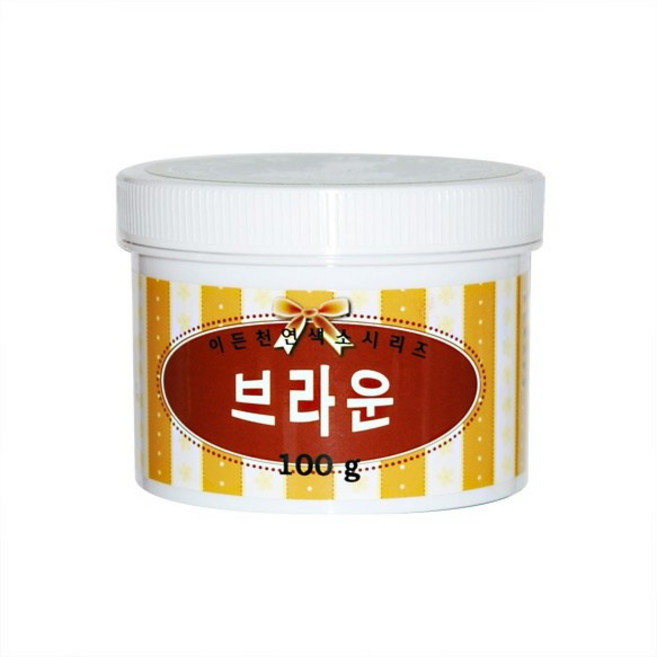 천연색소(브라운)100g, 100g, 1개