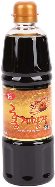 홍일점 홍게맛장소스골드 간장, 900ml, 1개