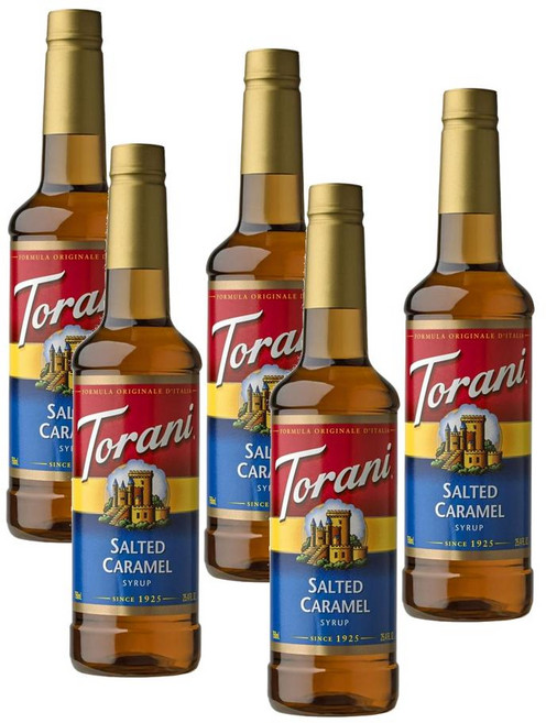 토라니 솔티드 카라멜 시럽 Torani Salted Caramel Syrup, 750ml, 5개