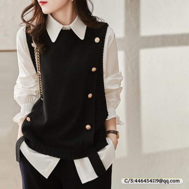 봄 여름 니트조끼 Knit vest 2Q659