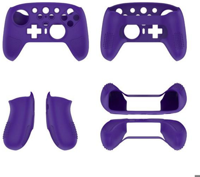 8bitdo Ultimate 2 무선 게임 콘솔 케이스 용 실리콘 커버 방진 솔리드 컬러 간단하고 미니멀리스트 보호 슬리브, 01 B, 01 CN, [03] PURPLE