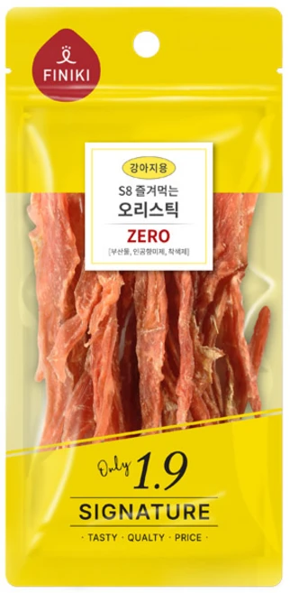 피니키 강아지간식 시그니쳐1.9, S8 즐겨먹는 오리스틱, 35g, 5개 - 쿠팡