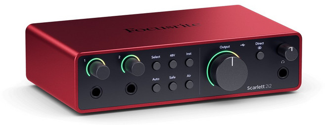 포커스라이트 스칼렛 4i4 4세대 오디오인터페이스 Focusrite Scarlett 4i4 4th