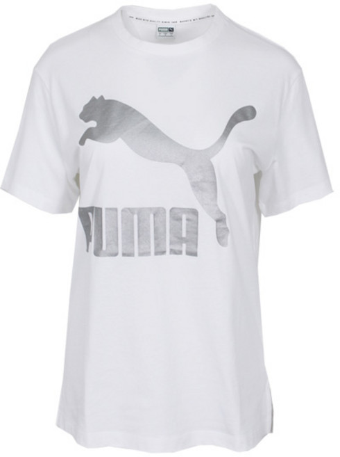 푸마 여성 클래식 로고 반팔 티셔츠 577914-62