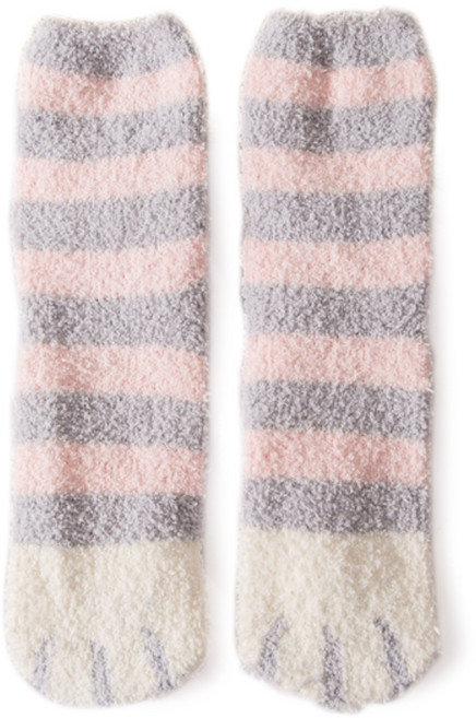 믹스MICS 여성 수면양말 극세가 러블리 귀여운 컬러 소프트 임산부 양말 산후조리 선물양말 1P