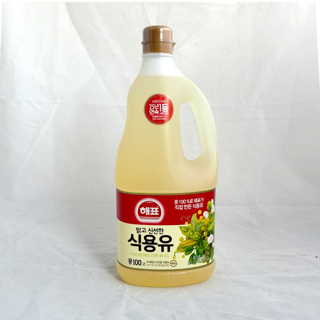 해표 콩기름 식용유, 1.5L, 6개