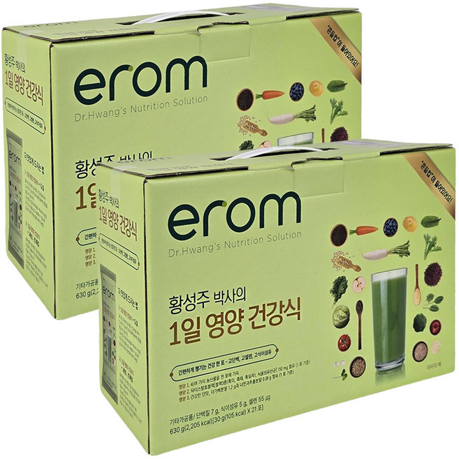 코스트코 이롬 황성주박사의 1일 영양건강식, 630g, 2개